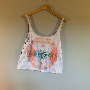 Teeki cropped tank OS